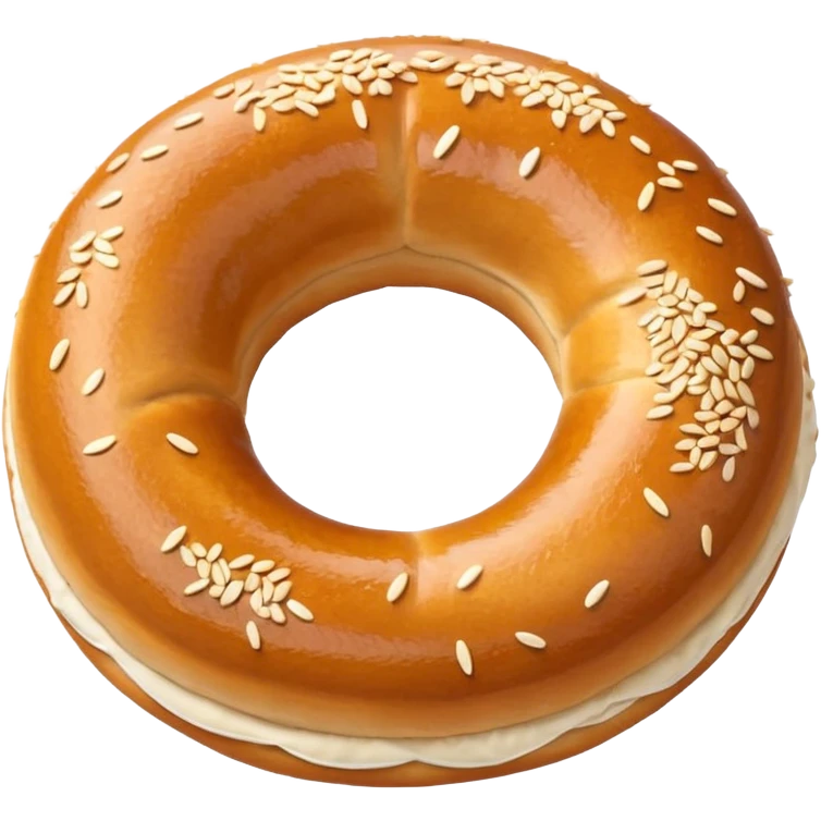 simit Turkish sesame bread ring emoji
