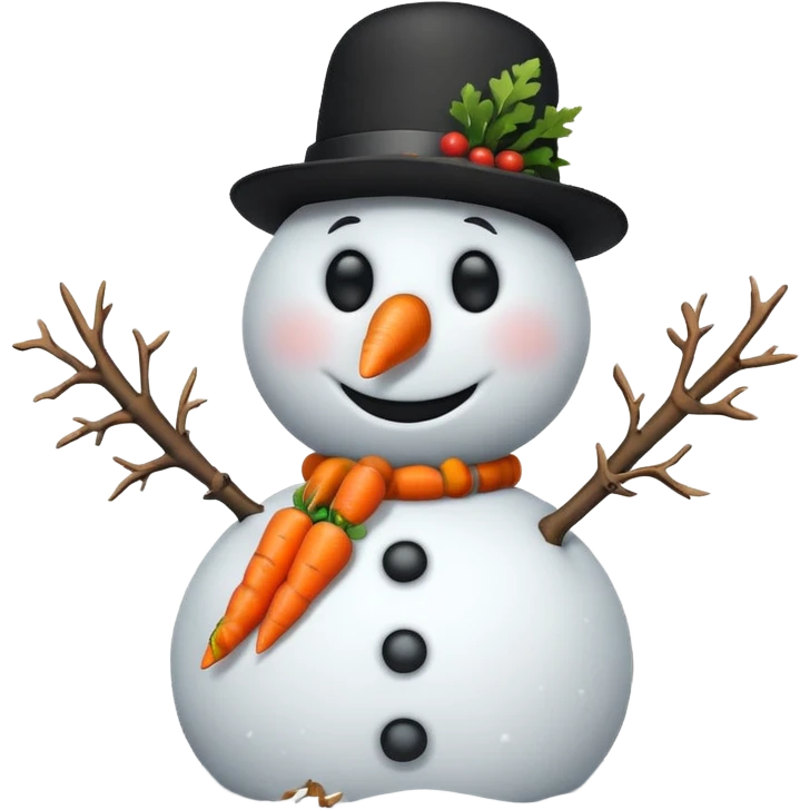 white snowman emoji