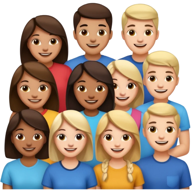 teens and young adults emoji