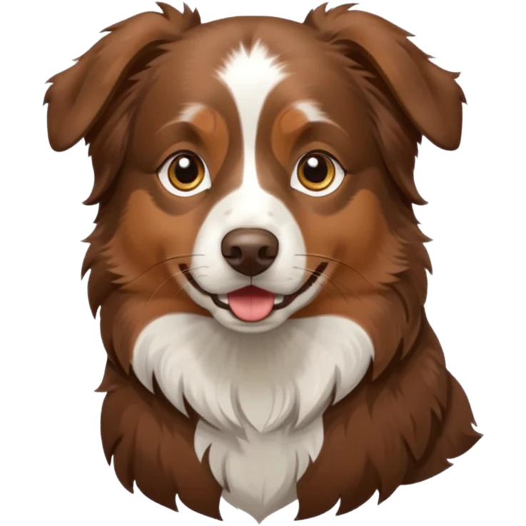 Usmc brown Aussie dog emoji