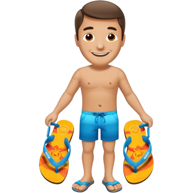 Steve de havaianas emoji