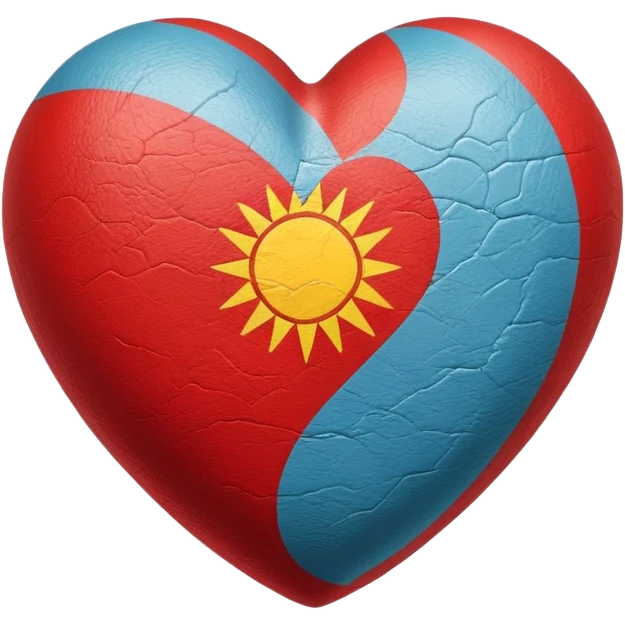 Uruguay heart emoji