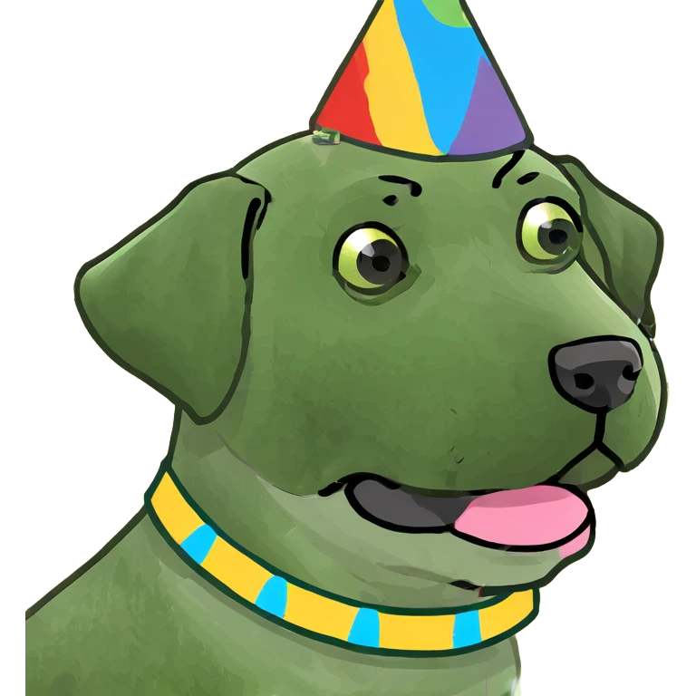 Perreo labrador emoji