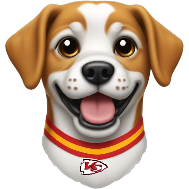 Kansas City chiefs dog emoji