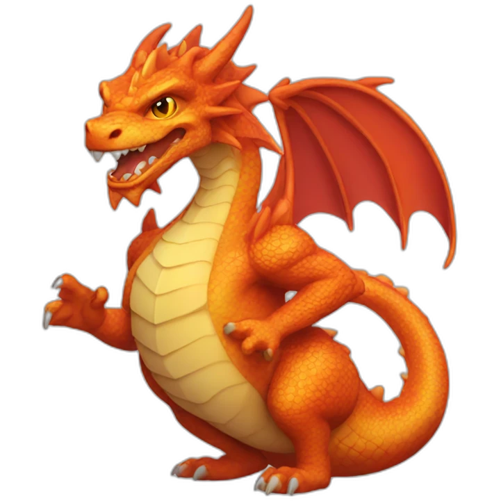 Sexy dragon emoji