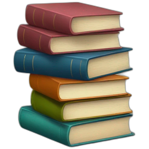 stack of books emoji