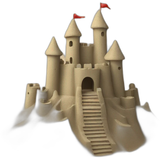 sand castle emoji