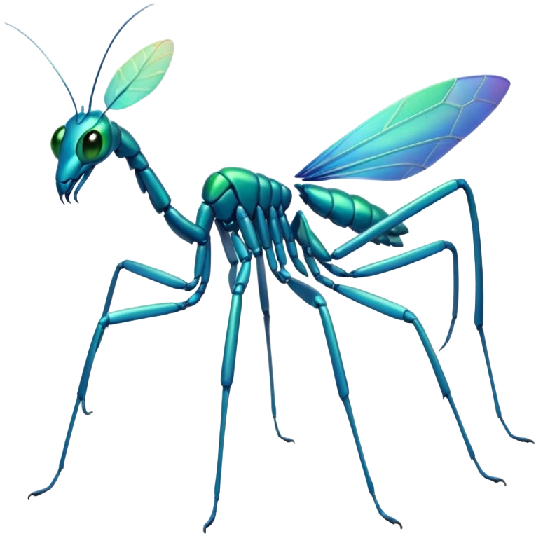 blue mantis emoji