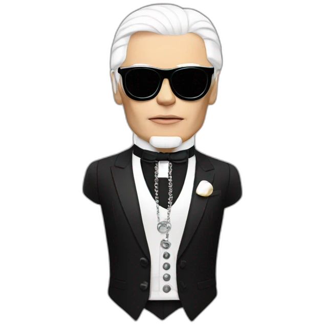 Karl lagerfeld emoji