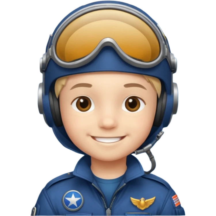 kid pilots emoji
