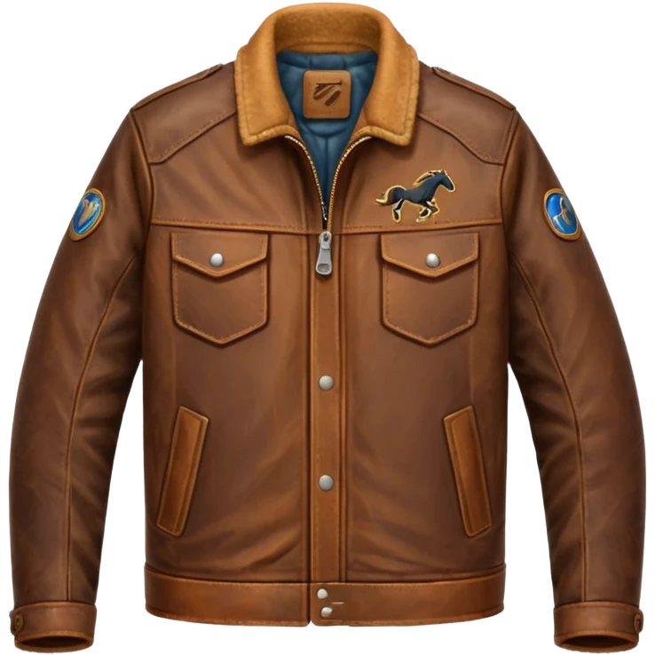 Mustang jacket emoji