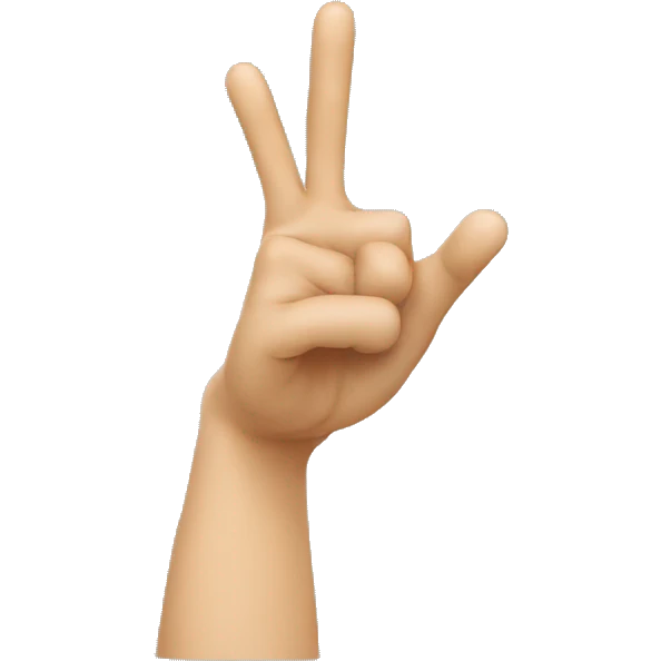 finger up emoji