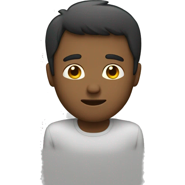 Man noding his haed emoji