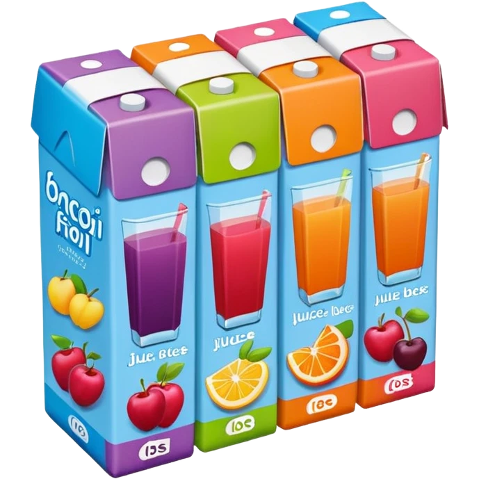 pack of juice emoji