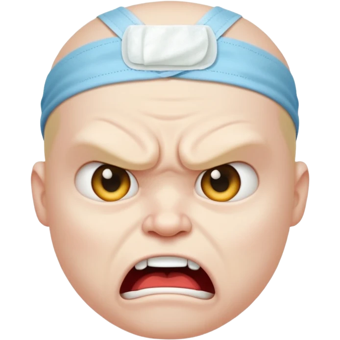 😡 wear disposable diaper emoji