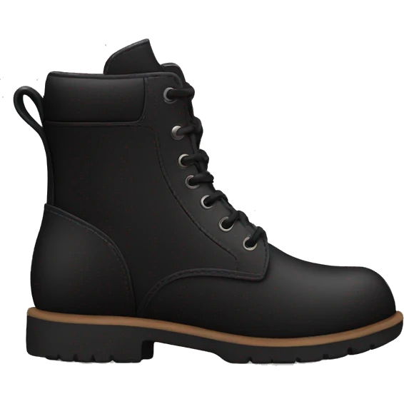 Black boots emoji