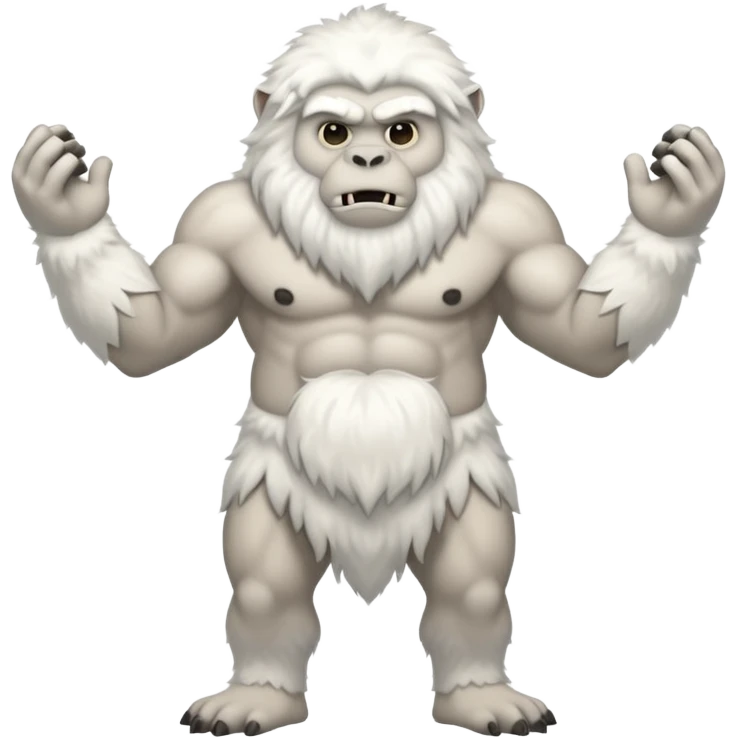 yetti full body emoji