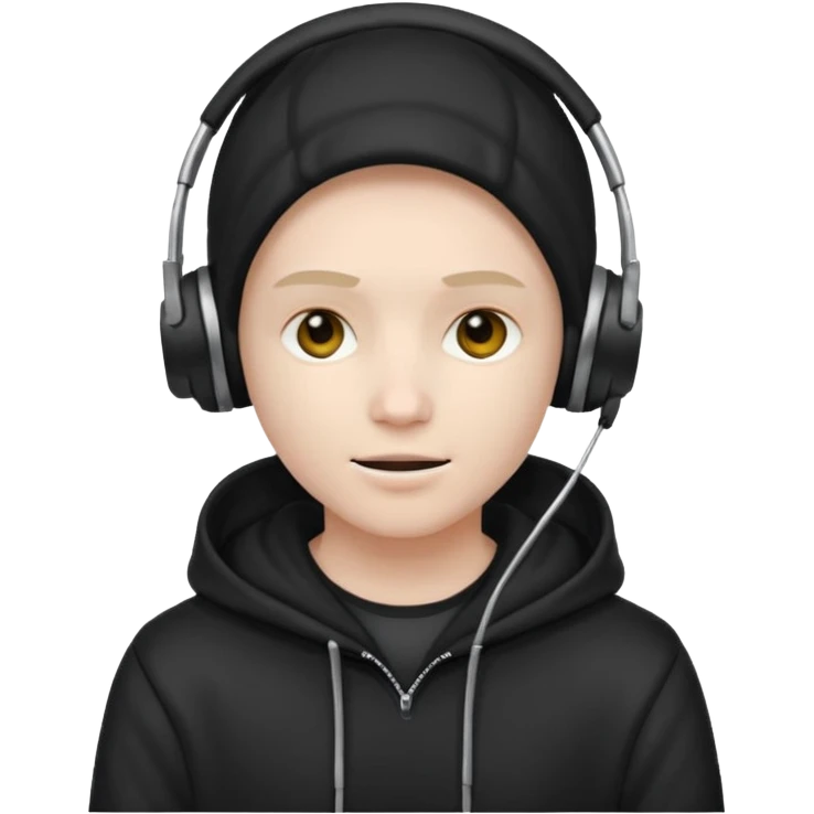 HACKER WITH HEADSET  emoji