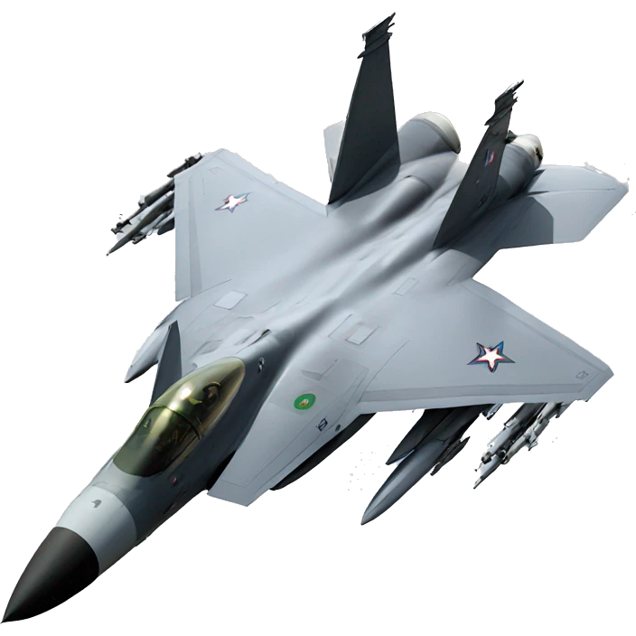 F-15 military jet emoji