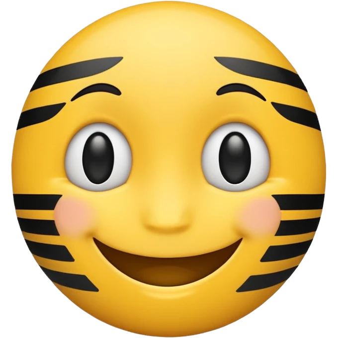fait moi un emoji qui sourit mais au lieu d’être avec un fond jaune il a un fond arc en ciel mais avec du noir dans l’arc en ciel emoji