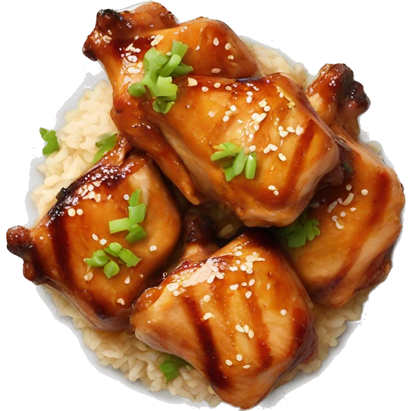 teriyaki chicken thighs emoji