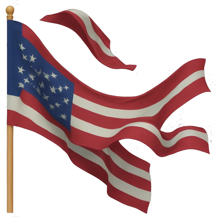 Wavy flag emoji