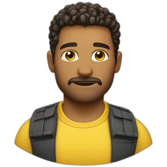 claudio-yellow-shirt emoji