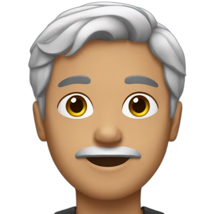 Nonbinary man emoji
