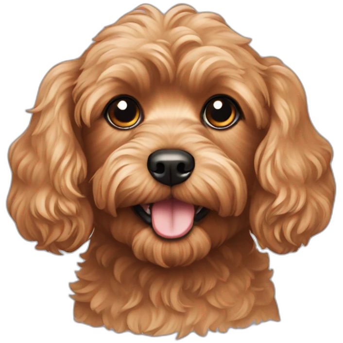 cavoodle dog emoji