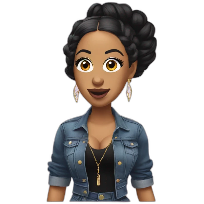Cardi B emoji