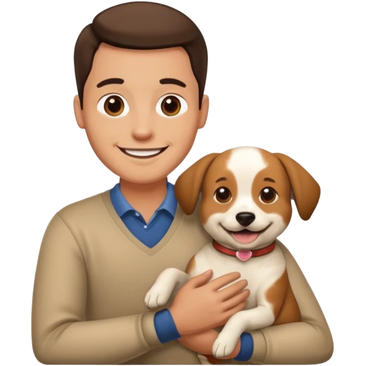 animal lover man emoji