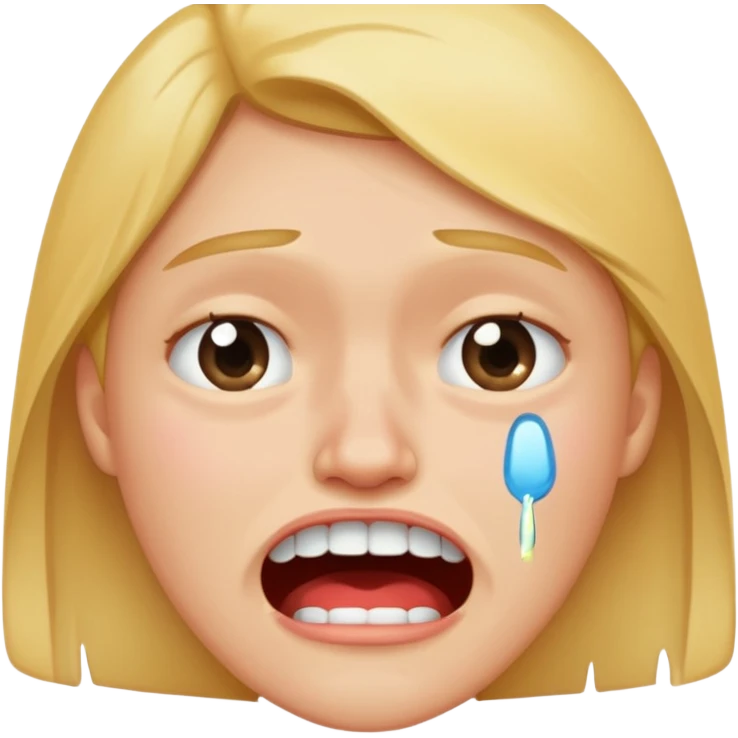 😭🦷 emoji