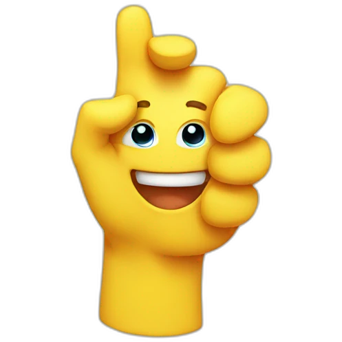smiley with thumb up emoji