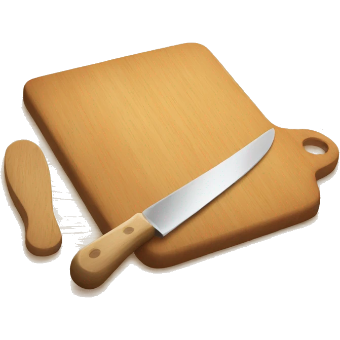 Chopping board emoji