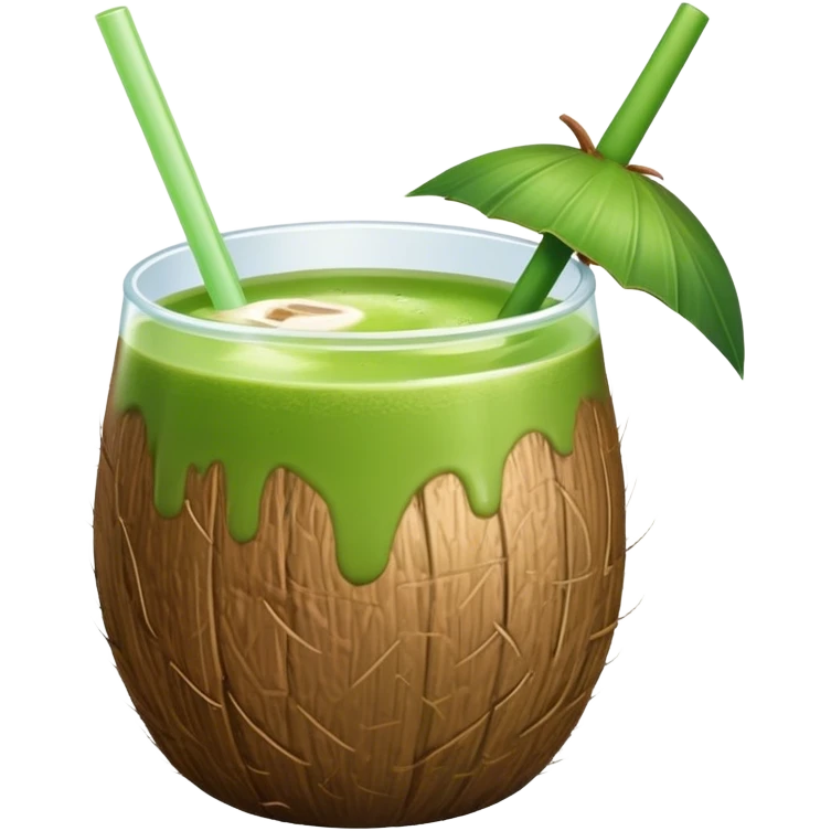 coconut matcha emoji