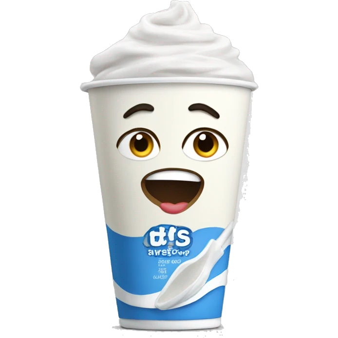 Yogurt emoji