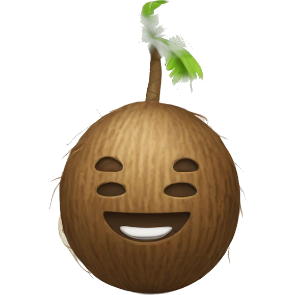 coconut emoji