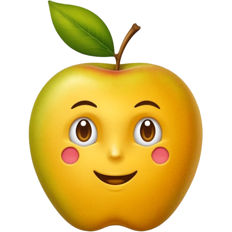 ein tiefer Teller mit breitem rand, darin ein haufen mit gelber Krümel unterschiedlicher Grösse. obendrauf seitlich ein Häufchen Apfelmus. ein Löffel steckt drin emoji