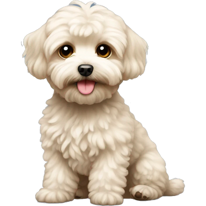Maltipoo  emoji