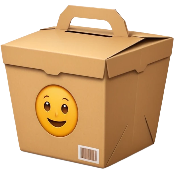 food take away box emoji