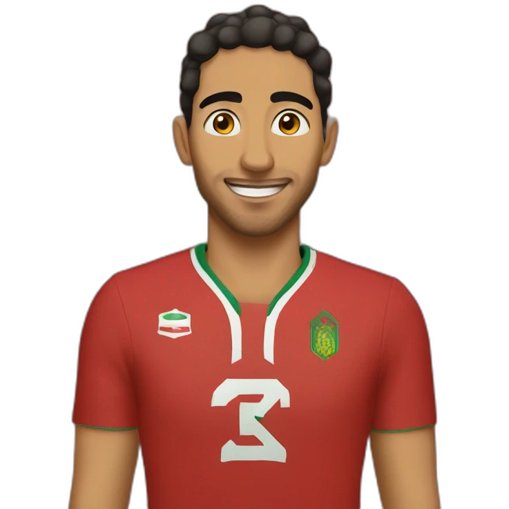 Hakimi morocco emoji