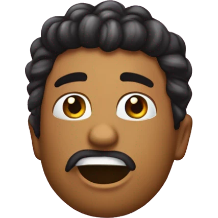 Crea un emoji mezclando estos 4 en uo solo: 👑😎😝👻 emoji