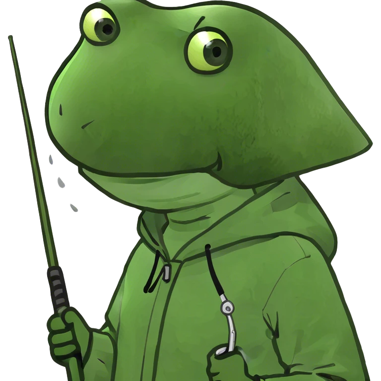 Woman fishing in the rain  emoji
