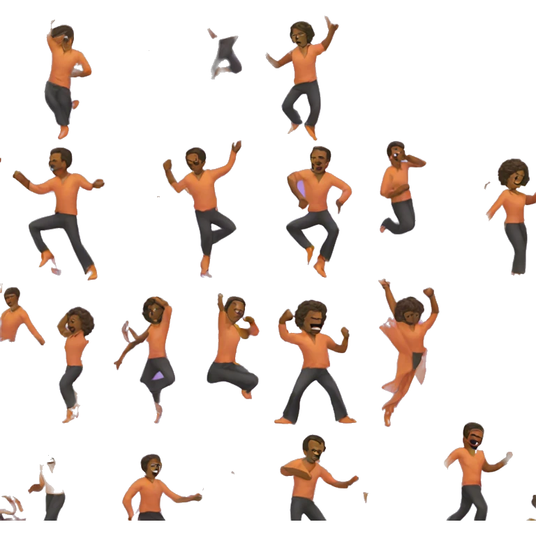 Disco dance emoji
