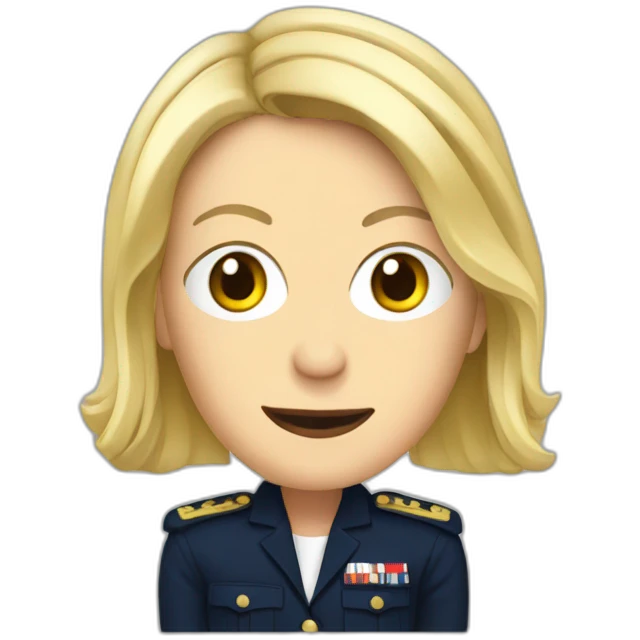 Marine lepen emoji
