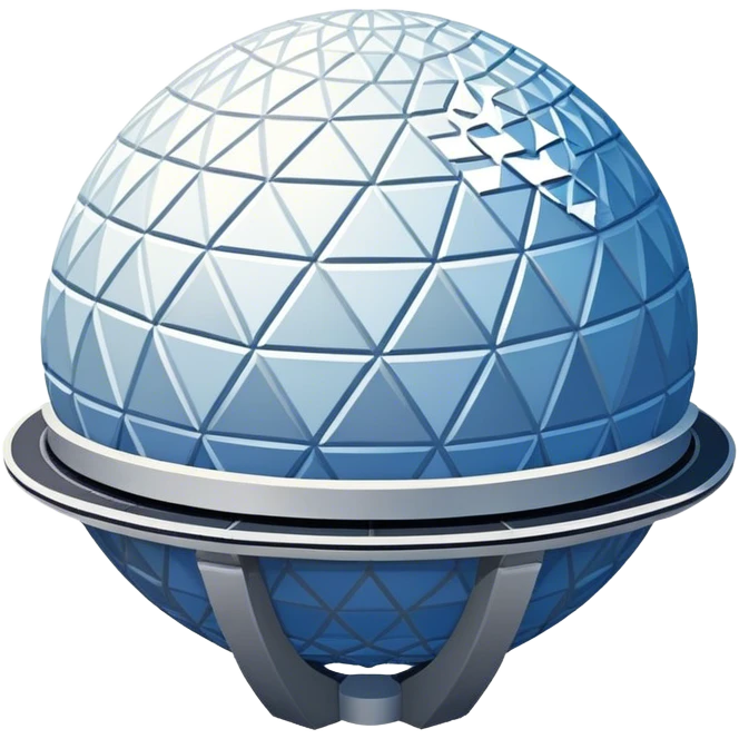 spaceship earth from epcot center emoji