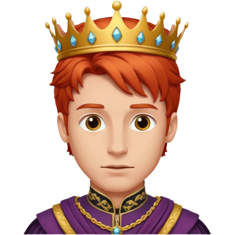 red-haired princes emoji
