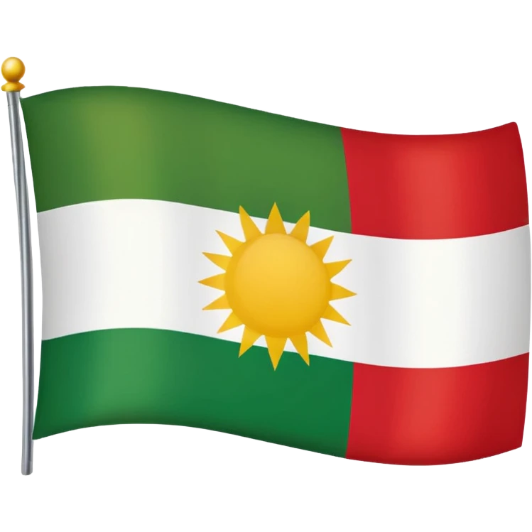 Kurdistan flag emoji emoji