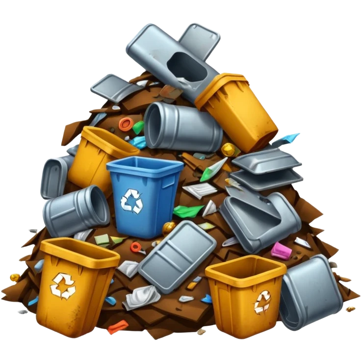 trash tiny emoji