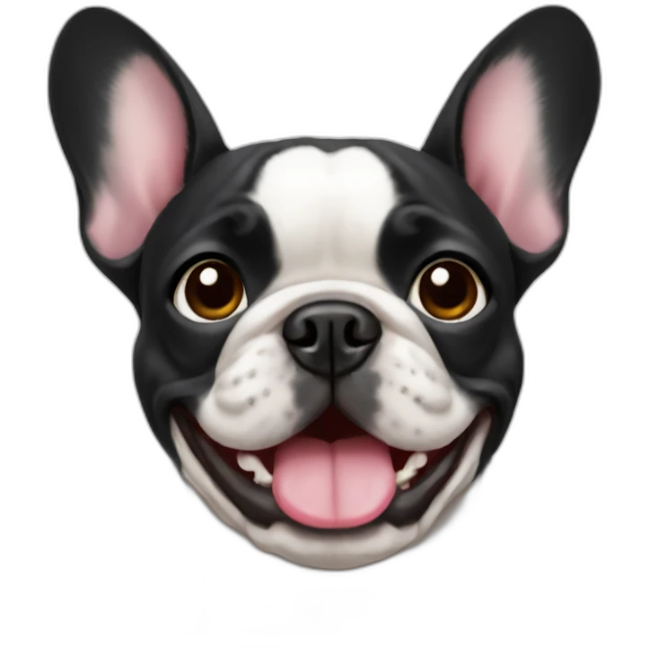French bulldog emoji